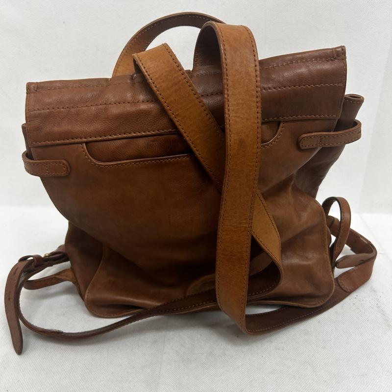 ゲンテン genten ショルダーバッグ ショルダーバッグ レザーリュック　Avila nuova 無地 - 無地 茶 / ブラウン / brown レディース USED 古着 中古 50149542