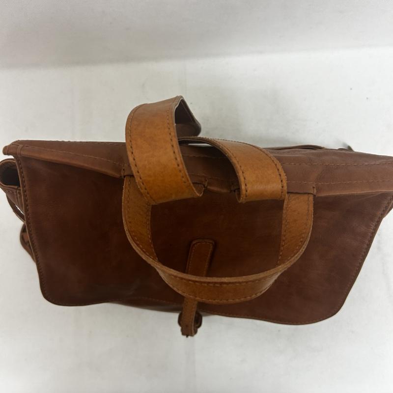 ゲンテン genten ショルダーバッグ ショルダーバッグ レザーリュック　Avila nuova 無地 - 無地 茶 / ブラウン / brown レディース USED 古着 中古 50149542