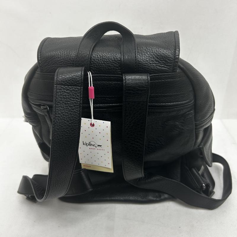キプリング kipling ショルダーバッグ ショルダーバッグ 本革 レザー 無地 - 無地 黒 / ブラック / black レディース USED 古着 中古 50149544