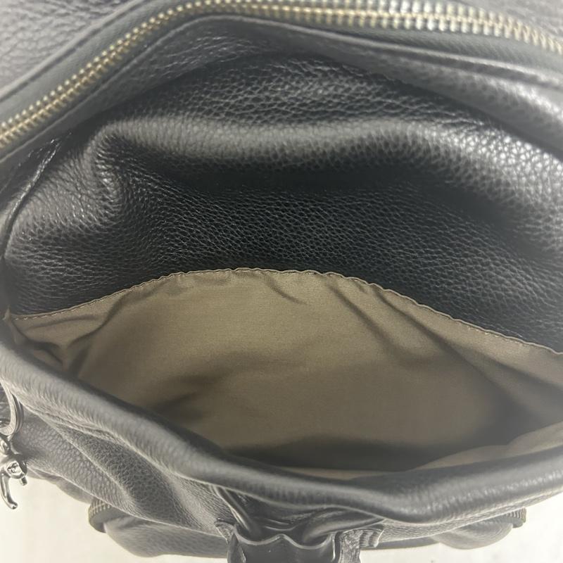 キプリング kipling ショルダーバッグ ショルダーバッグ 本革 レザー 無地 - 無地 黒 / ブラック / black レディース USED 古着 中古 50149544