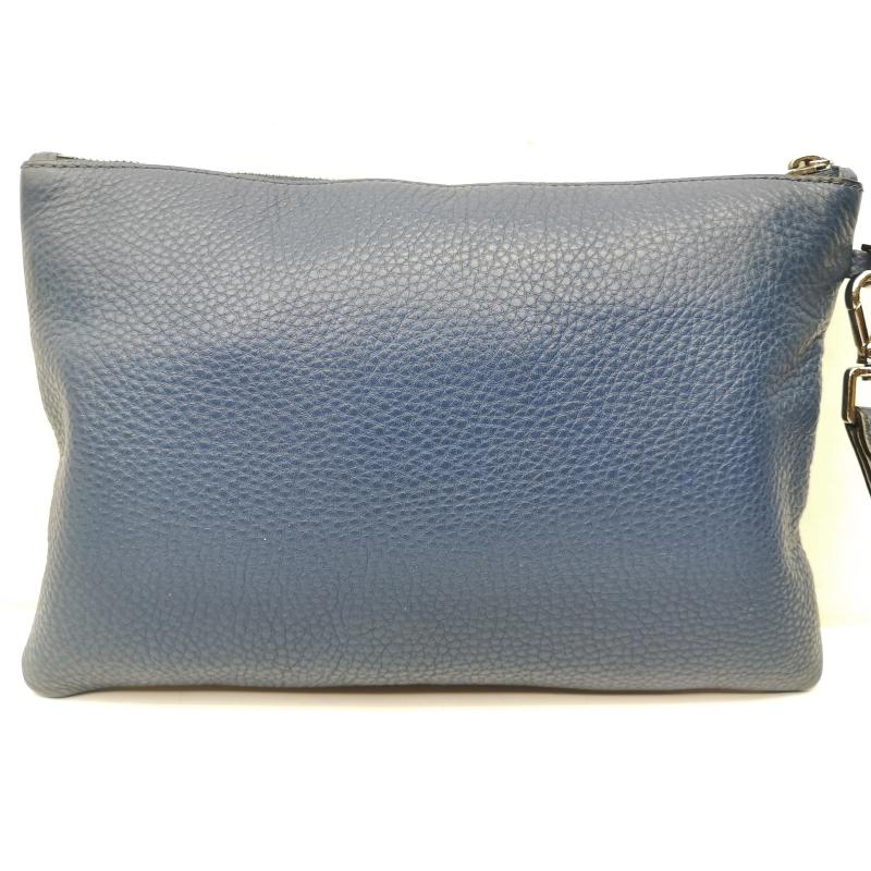 マイケルコース MICHAEL KORS セカンドバッグ セカンドバッグ クラッチバッグ セカンドバッグ レザー - 紺 / ネイビー / navy メンズ USED 古着 中古 50149545