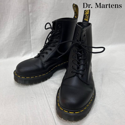 ドクターマーチン Dr.Martens ブーツ ショートブーツ 1460 8ホールブーツ レザーブーツ レースアップブーツ black UK7/26cm UK：7 無地 黒 / ブラック / black メンズ USED 古着 中古 50149561