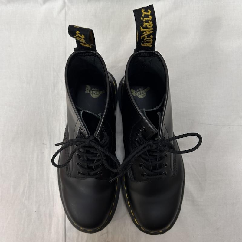 ドクターマーチン Dr.Martens ブーツ ショートブーツ 1460 8ホールブーツ レザーブーツ レースアップブーツ black UK7/26cm UK：7 無地 黒 / ブラック / black メンズ USED 古着 中古 50149561