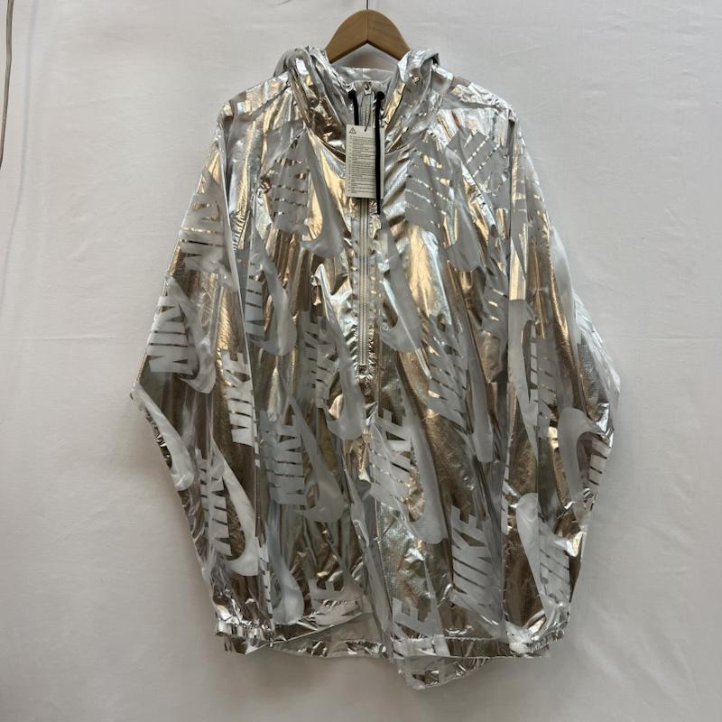 ナイキ NIKE ジャケット、上着 ジャンパー、ブルゾン ロゴ アノラック ウィンドブレーカー NikeLab メタリック M 銀 / シルバー / silver color メンズ USED 古着 中古 50149580
