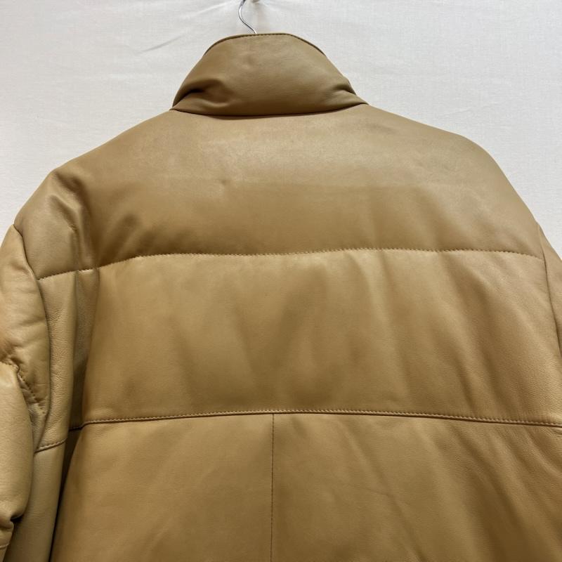 ディッキーズ Dickies ジャケット、上着 ダウンジャケット ラムレザー ダウンジャケット M ベージュ / ベージュ / beige メンズ USED 古着 中古 50149587
