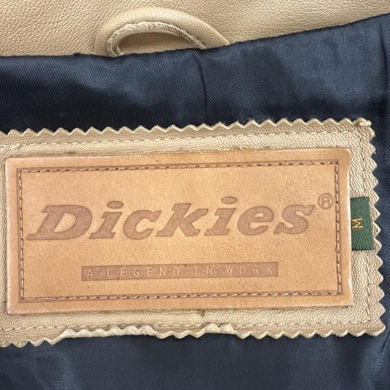 ディッキーズ Dickies ジャケット、上着 ダウンジャケット ラムレザー ダウンジャケット M ベージュ / ベージュ / beige メンズ USED 古着 中古 50149587