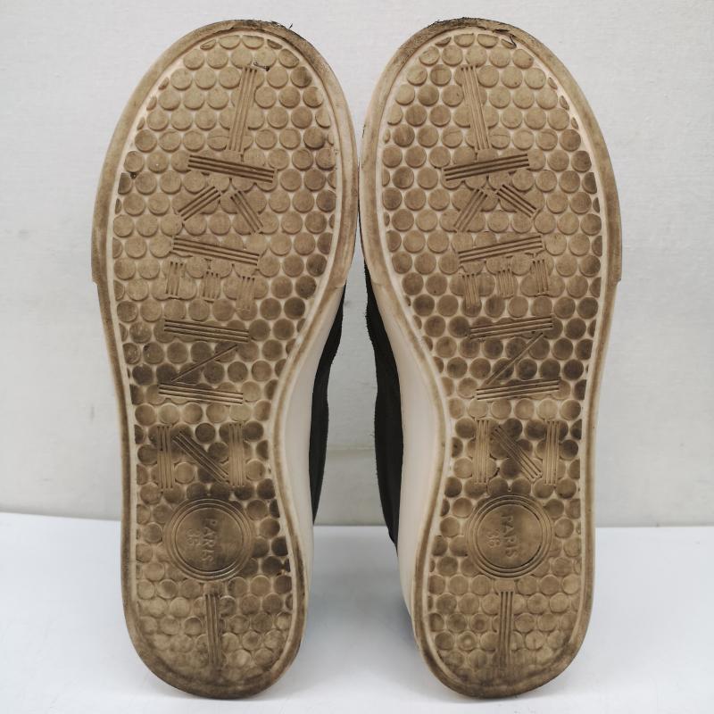 ケンゾー KENZO スニーカー スニーカー スエード スリッポン トラ 刺繍 38 24.0cm 灰 / グレー / gray レディース USED 古着 中古 50149609