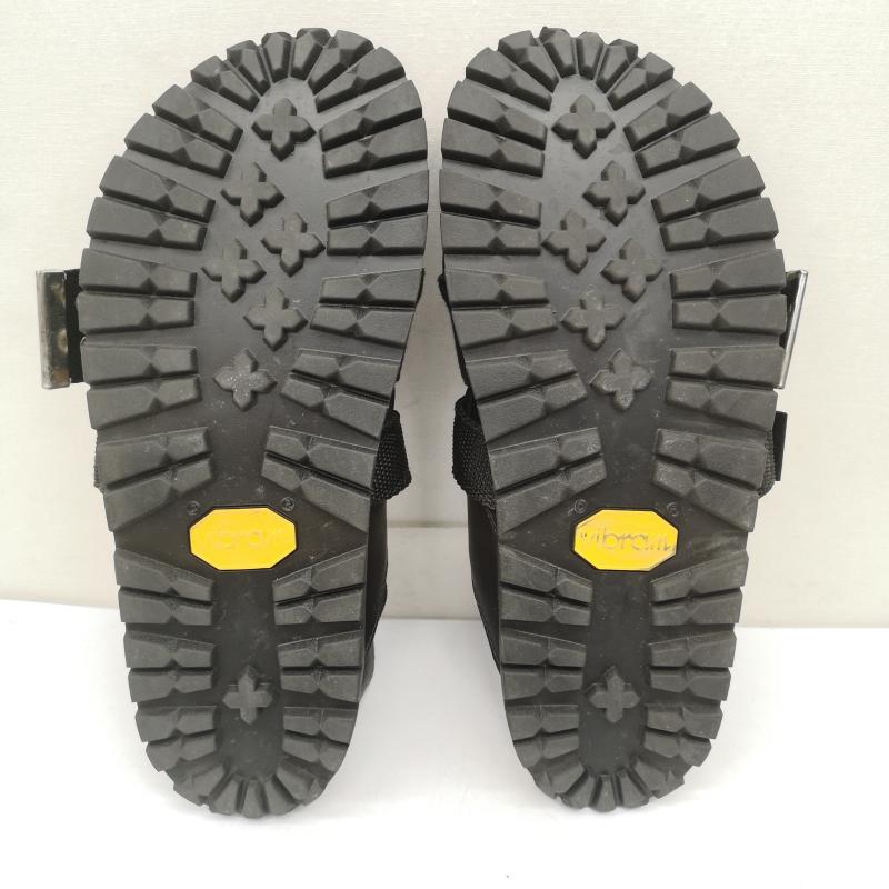 サカイ Sacai サンダル サンダル 21ss A.P.C. コラボ レザー サンダル Jules leather sandals 38 24.0cm 黒 / ブラック / black レディース USED 古着 中古 50149615