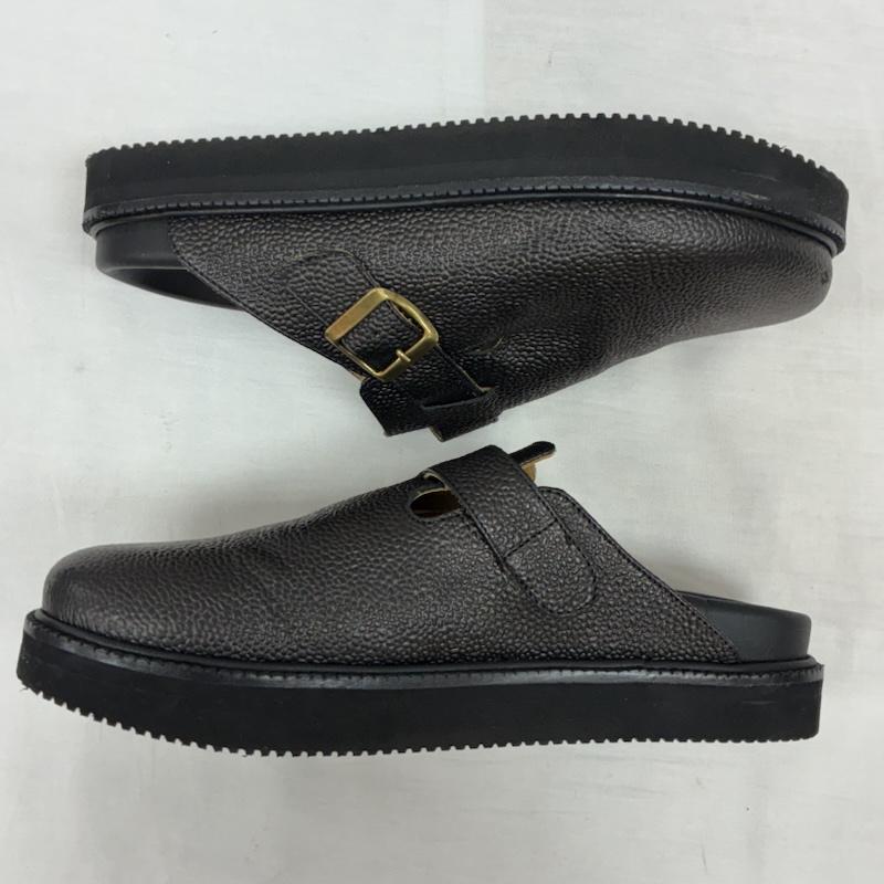 サイ Scye サンダル サンダル Chicco di Riso USBO グレイン レザー クロッグ サンダル ピンバックル ストラップ vibram 42 - メンズ USED 古着 中古 50149617