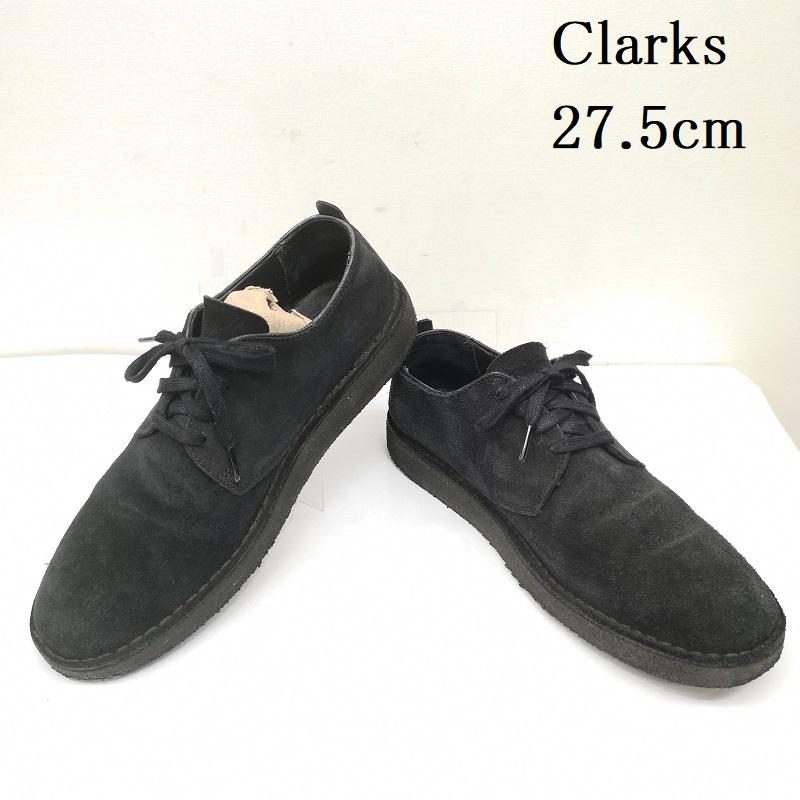 クラークス Clarks ブーツ 一般 スエード ブーツ 11826 27.5cm 黒 / ブラック / black メンズ USED 古着 中古 50149644