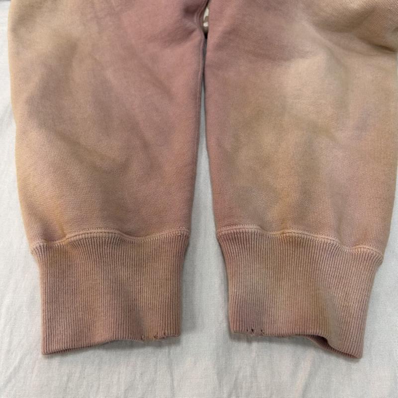 バウワウ Bowwow パーカー 長袖 ST. MACLAREN UNIV. HOODIE AGED pink L 日本製 ダメージ加工 ヴィンテージ加工 完売品 L プリント 桃 / ピンク / pink メンズ USED 古着 中古 50149654