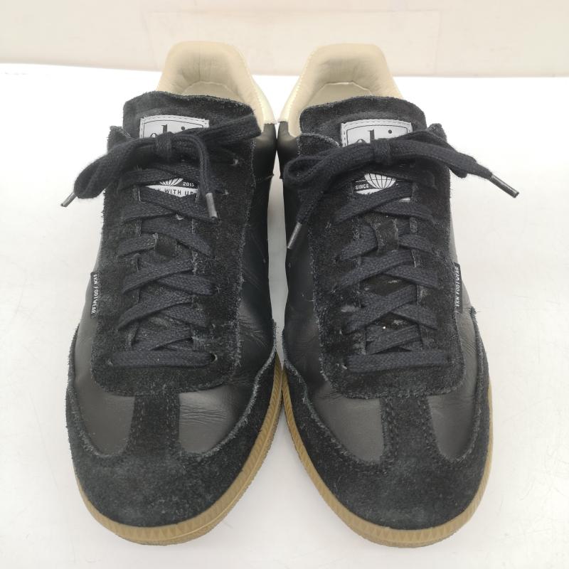 古着 USED スニーカー スニーカー ekn エクン TSUGA ツガ レザー シューズ 38 24.0cm 黒 / ブラック / black レディース USED 古着 中古 50149660