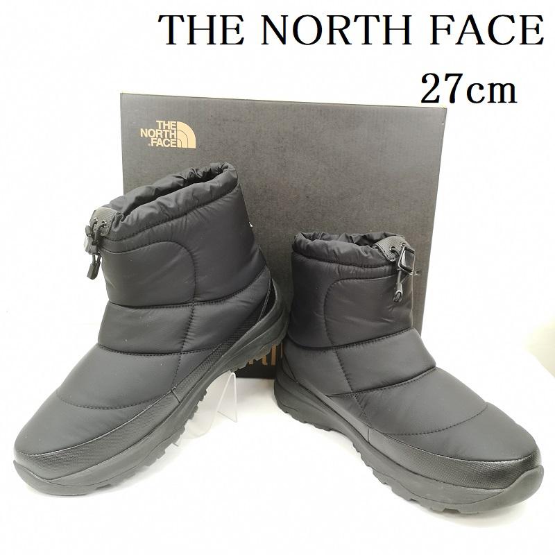 ザノースフェイス THE NORTH FACE ブーツ 一般 NUPTSE ヌプシ ブーツ ウォーター プルーフ VII ショート NF52273 27.0cm 黒 / ブラック / black メンズ USED 古着 中古 50149671