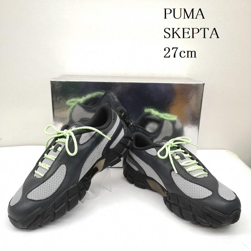 プーマ PUMA スニーカー スニーカー SKEPTA SKOPE FOREVER FLAT DARK GRAY スケプタ スコープ フォーエバー 404417-01 27.0cm 黒 / ブラック / black X 灰 / グレー / gray メンズ USED 古着 中古 50149676