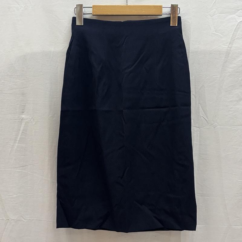 ジルサンダー JIL SANDER セットアップ セットアップ セットアップ テーラード ジャケット スカート ウール シルク D-OS6021 38 紺 / ネイビー / navy レディース USED 古着 中古 50149684