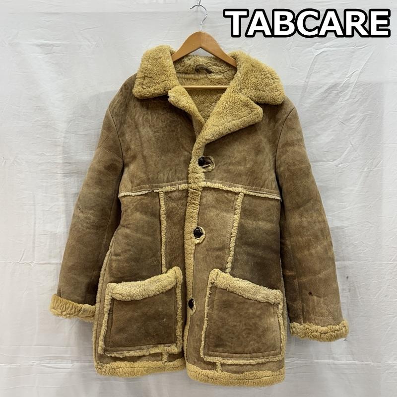 古着 USED ジャケット、上着 レザージャケット TABCARE LTD ビンテージ ロンドン製 シープスキン レザー ジャケット - メンズ USED 古着 中古 50149691