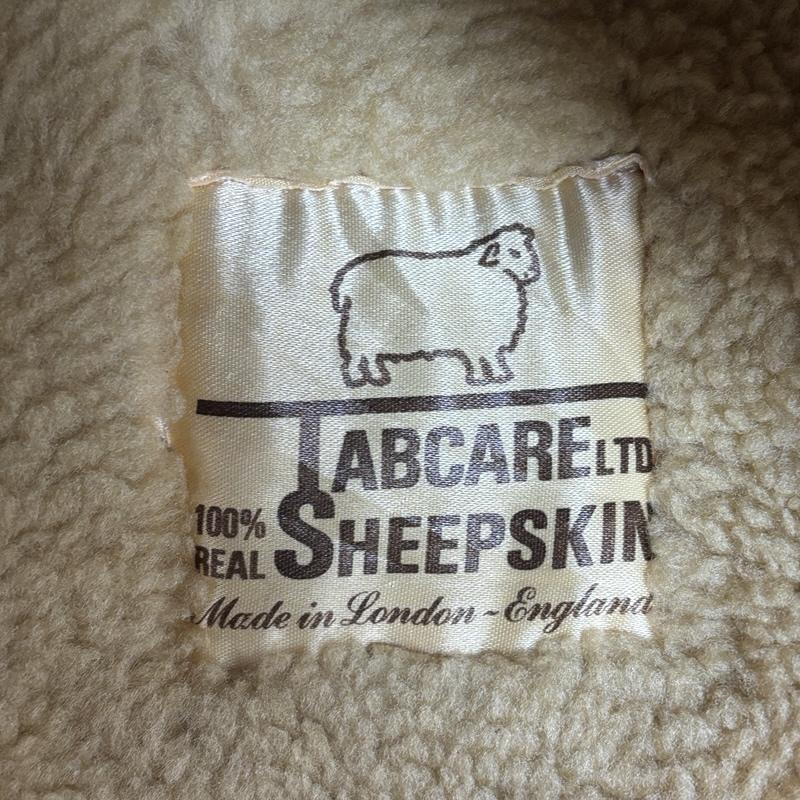 古着 USED ジャケット、上着 レザージャケット TABCARE LTD ビンテージ ロンドン製 シープスキン レザー ジャケット - メンズ USED 古着 中古 50149691
