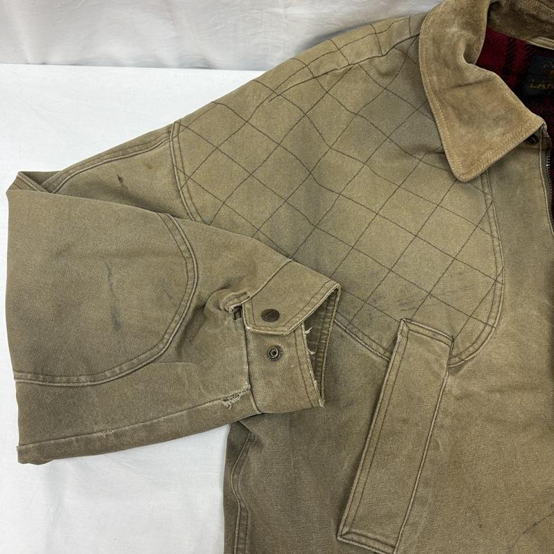 古着 USED ジャケット、上着 ジャンパー、ブルゾン LAKELAND 70-80年代 ビンテージ ダック ハンティング ジャケット 襟スエード 70s 80s VINTAGE 46 メンズ USED 古着 中古 50149694