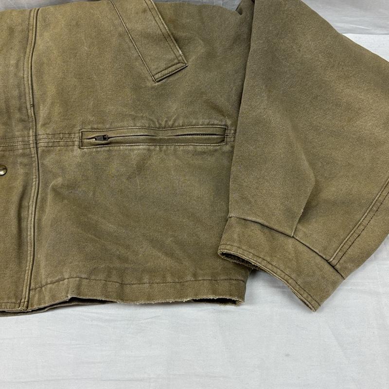 古着 USED ジャケット、上着 ジャンパー、ブルゾン LAKELAND 70-80年代 ビンテージ ダック ハンティング ジャケット 襟スエード 70s 80s VINTAGE 46 メンズ USED 古着 中古 50149694