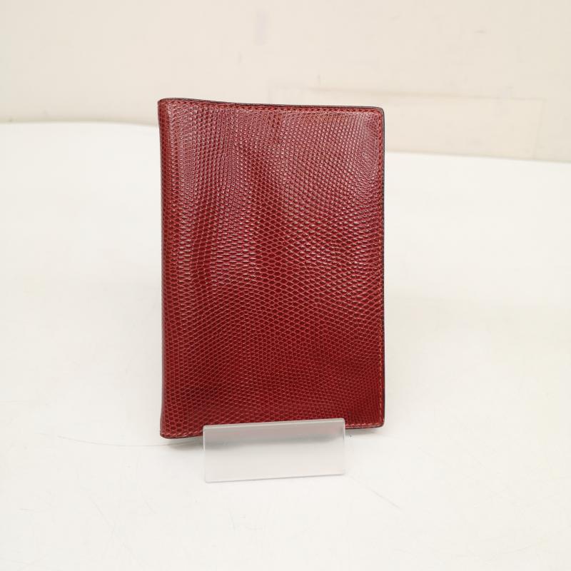 エルメス HERMES ファッション小物 ファッション小物 R刻印 レザー 手帳 カバー - 赤 / レッド / red レディース USED 古着 中古 50149731