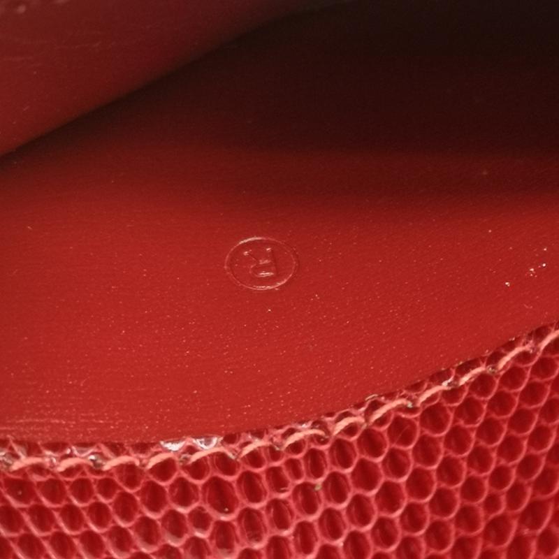 エルメス HERMES ファッション小物 ファッション小物 R刻印 レザー 手帳 カバー - 赤 / レッド / red レディース USED 古着 中古 50149731