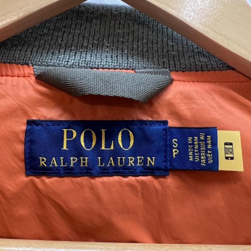 ポロラルフローレン POLO RALPH LAUREN ジャケット、上着 ジャンパー、ブルゾン MA-1 ミリタリー フライトジャケット S オリーブグリーン / オリーブグリーン / メンズ USED 古着 中古 50149752