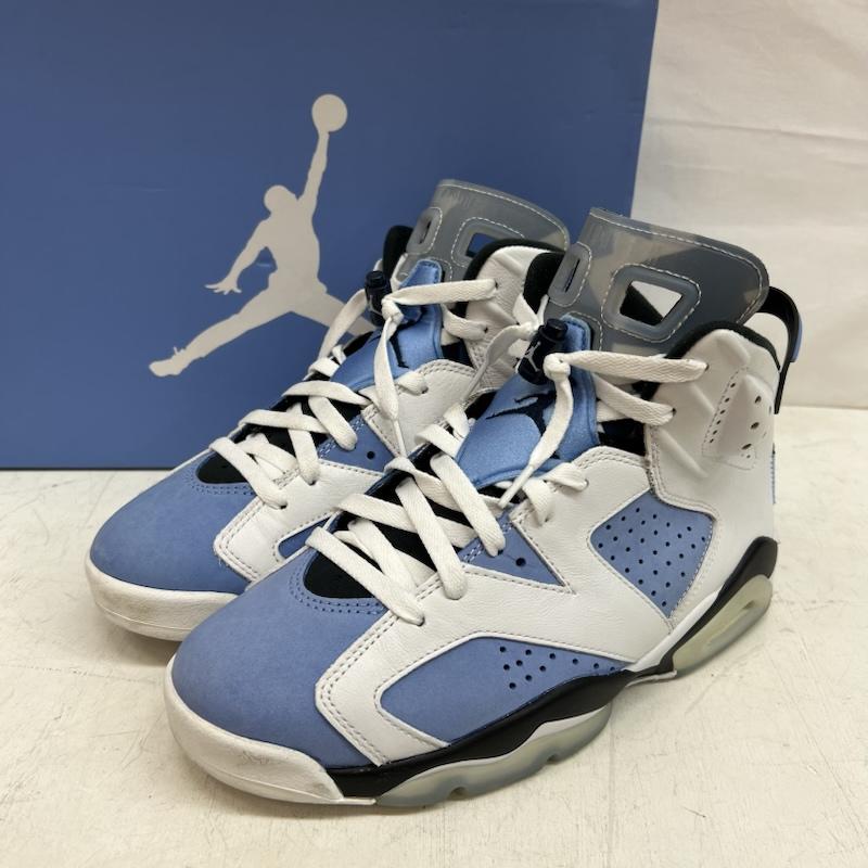 ナイキ NIKE スニーカー スニーカー AIR JORDAN 6 RETRO エアジョーダン UNC HOME CT8529-410 26.0cm 白 / ホワイト / white X 青 / ブルー / blue メンズ USED 古着 中古 50149795