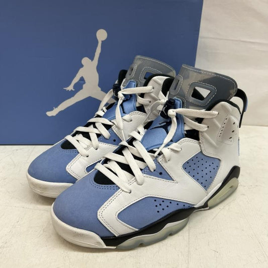 ナイキ NIKE スニーカー スニーカー AIR JORDAN 6 RETRO エアジョーダン UNC HOME CT8529-410 26.0cm 白 / ホワイト / white X 青 / ブルー / blue メンズ USED 古着 中古 50149795