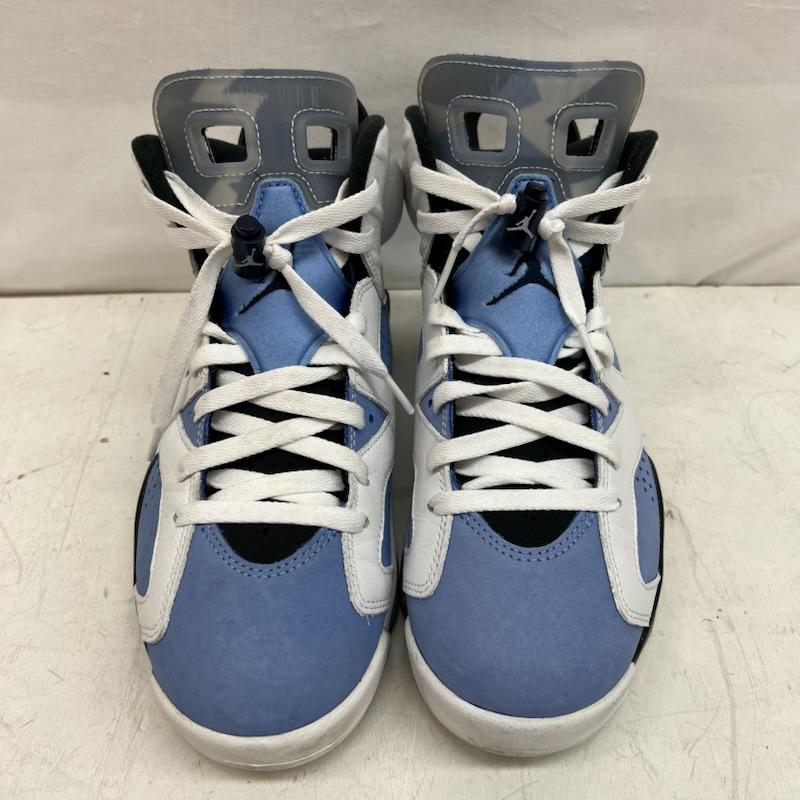 ナイキ NIKE スニーカー スニーカー AIR JORDAN 6 RETRO エアジョーダン UNC HOME CT8529-410 26.0cm 白 / ホワイト / white X 青 / ブルー / blue メンズ USED 古着 中古 50149795