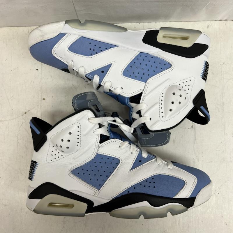ナイキ NIKE スニーカー スニーカー AIR JORDAN 6 RETRO エアジョーダン UNC HOME CT8529-410 26.0cm 白 / ホワイト / white X 青 / ブルー / blue メンズ USED 古着 中古 50149795