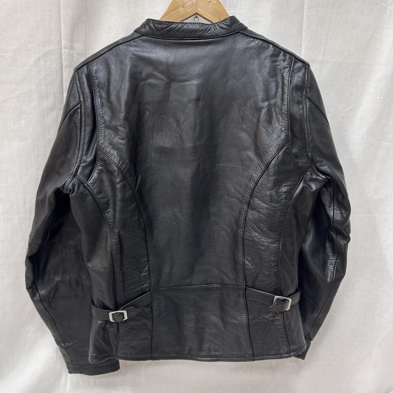 デグナー DEGNER ジャケット、上着 レザージャケット THEDEGNERCLASSICBRAND レディースレザージャケット 革ジャン シングル ブラック サイズL DG15SJ-3 L 無地 黒 / ブラック / black レディース USED 古着 中古 50149801