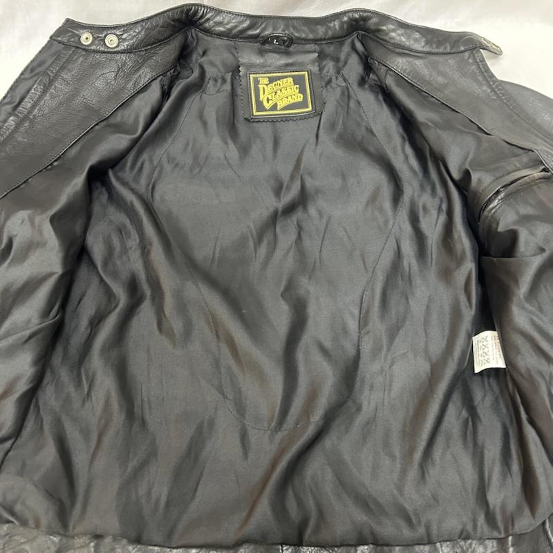 デグナー DEGNER ジャケット、上着 レザージャケット THEDEGNERCLASSICBRAND レディースレザージャケット 革ジャン シングル ブラック サイズL DG15SJ-3 L 無地 黒 / ブラック / black レディース USED 古着 中古 50149801