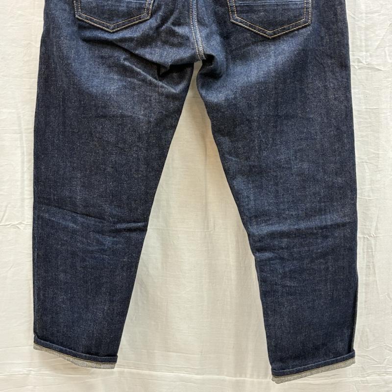 デンハム DENHAM パンツ デニム、ジーンズ JAPAN ARTISAN 390本限定 FORGE RELAXED FIT セルビッチ ボタンフライ デニムパンツ 29インチ ワンポイント X ロゴ、文字 インディゴ / インディゴ / Indigo メンズ USED 古着 中古 50149817