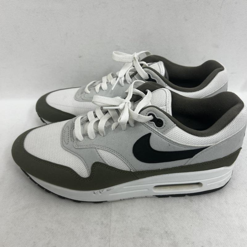 ナイキ NIKE スニーカー スニーカー NIKE AIR MAX 1 エアマックス1 FD9082-102 28.0cm ロゴ、文字 白 / ホワイト / white X カーキ / カーキ / khaki メンズ USED 古着 中古 50149880