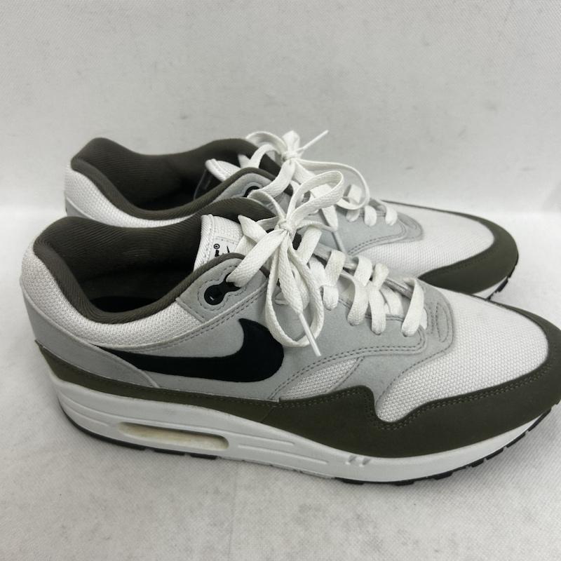 ナイキ NIKE スニーカー スニーカー NIKE AIR MAX 1 エアマックス1 FD9082-102 28.0cm ロゴ、文字 白 / ホワイト / white X カーキ / カーキ / khaki メンズ USED 古着 中古 50149880