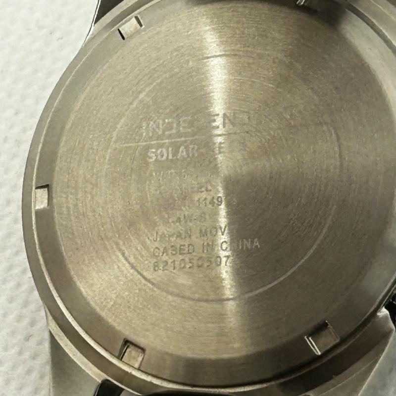 インディペンデント INDEPENDENT 腕時計 デジタル 腕時計 クロノグラフ アナログ KF5-217-41 B620-S114918 - 緑 / グリーン / green X 銀 / シルバー / silver color メンズ USED 古着 中古 50149884