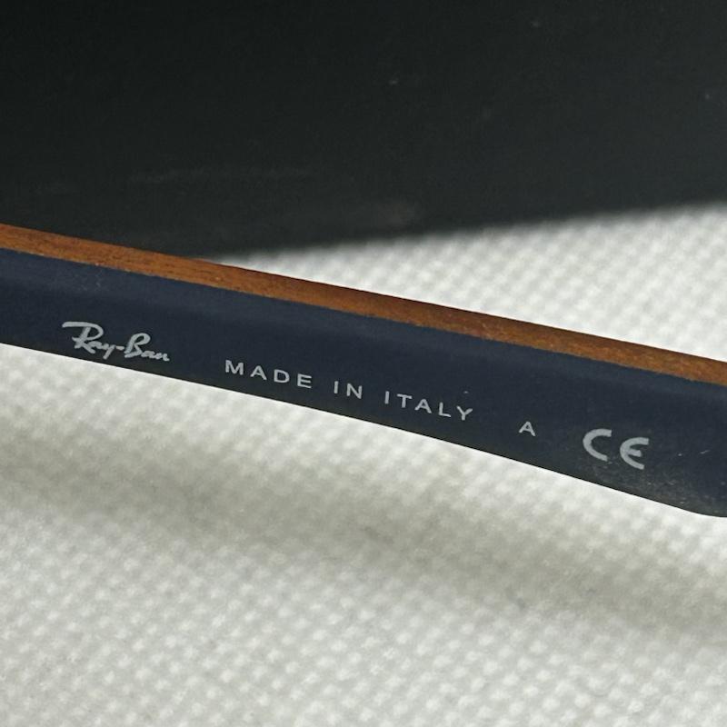 レイバン Ray-Ban めがね・サングラス サングラス CLUBMASTER WOOD RB3016M 11807Q - 無地 茶 / ブラウン / brown メンズ USED 古着 中古 50149888