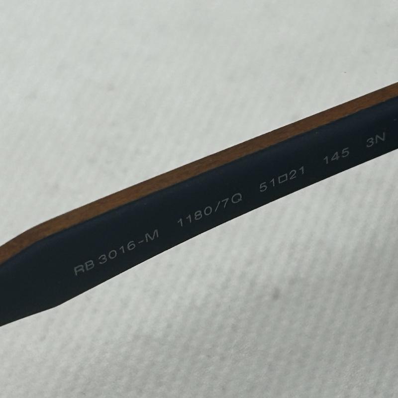 レイバン Ray-Ban めがね・サングラス サングラス CLUBMASTER WOOD RB3016M 11807Q - 無地 茶 / ブラウン / brown メンズ USED 古着 中古 50149888