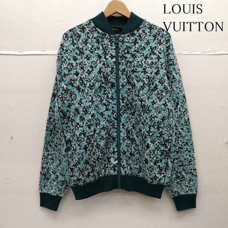 ルイヴィトン LOUIS VUITTON ジャケット、上着 ジャンパー、ブルゾン モノグラム ジップアップ ジャケット RM232M Z34 HPN35W XS 緑 / グリーン / green メンズ USED 古着 中古 50149909