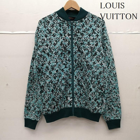 ルイヴィトン LOUIS VUITTON ジャケット、上着 ジャンパー、ブルゾン モノグラム ジップアップ ジャケット RM232M Z34 HPN35W XS 緑 / グリーン / green メンズ USED 古着 中古 50149909