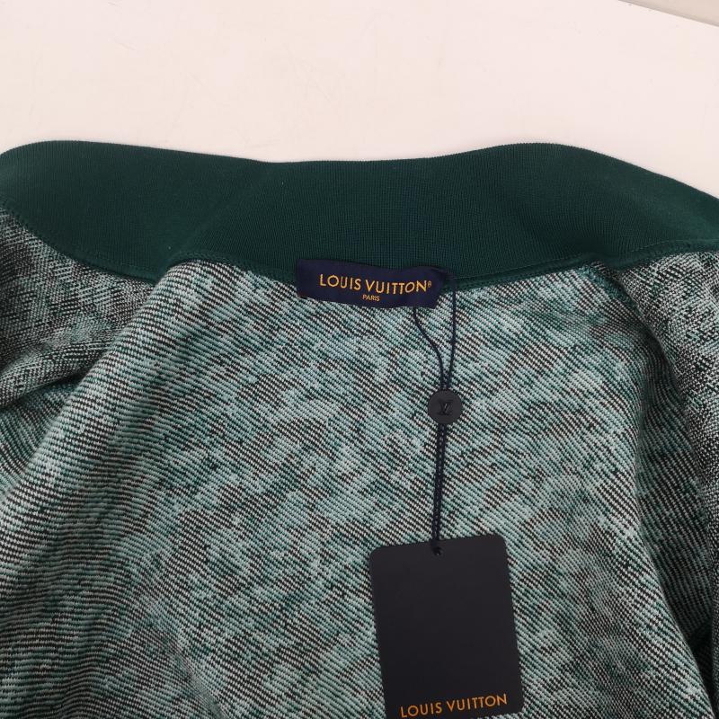 ルイヴィトン LOUIS VUITTON ジャケット、上着 ジャンパー、ブルゾン モノグラム ジップアップ ジャケット RM232M Z34 HPN35W XS 緑 / グリーン / green メンズ USED 古着 中古 50149909