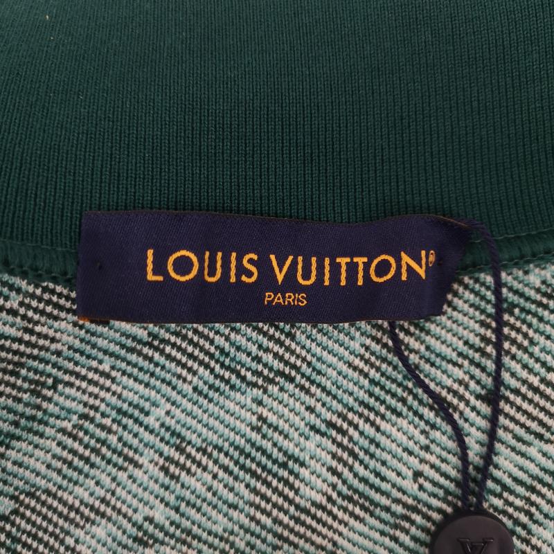 ルイヴィトン LOUIS VUITTON ジャケット、上着 ジャンパー、ブルゾン モノグラム ジップアップ ジャケット RM232M Z34 HPN35W XS 緑 / グリーン / green メンズ USED 古着 中古 50149909