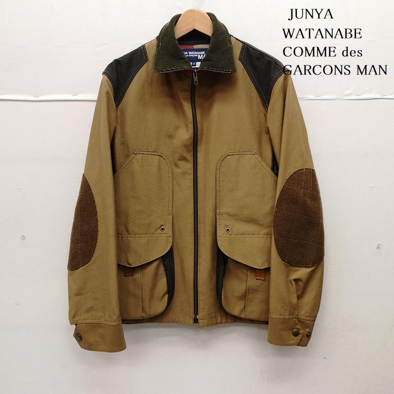 ジュンヤワタナベコムデギャルソンマン JUNYA WATANABE COMME des GARCONS MAN ジャケット、上着 ジャンパー、ブルゾン ad2009 ジップアップ ブルゾン S 茶 / ブラウン / brown メンズ USED 古着 中古 50149914