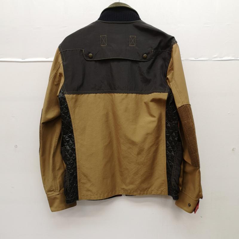 ジュンヤワタナベコムデギャルソンマン JUNYA WATANABE COMME des GARCONS MAN ジャケット、上着 ジャンパー、ブルゾン ad2009 ジップアップ ブルゾン S 茶 / ブラウン / brown メンズ USED 古着 中古 50149914