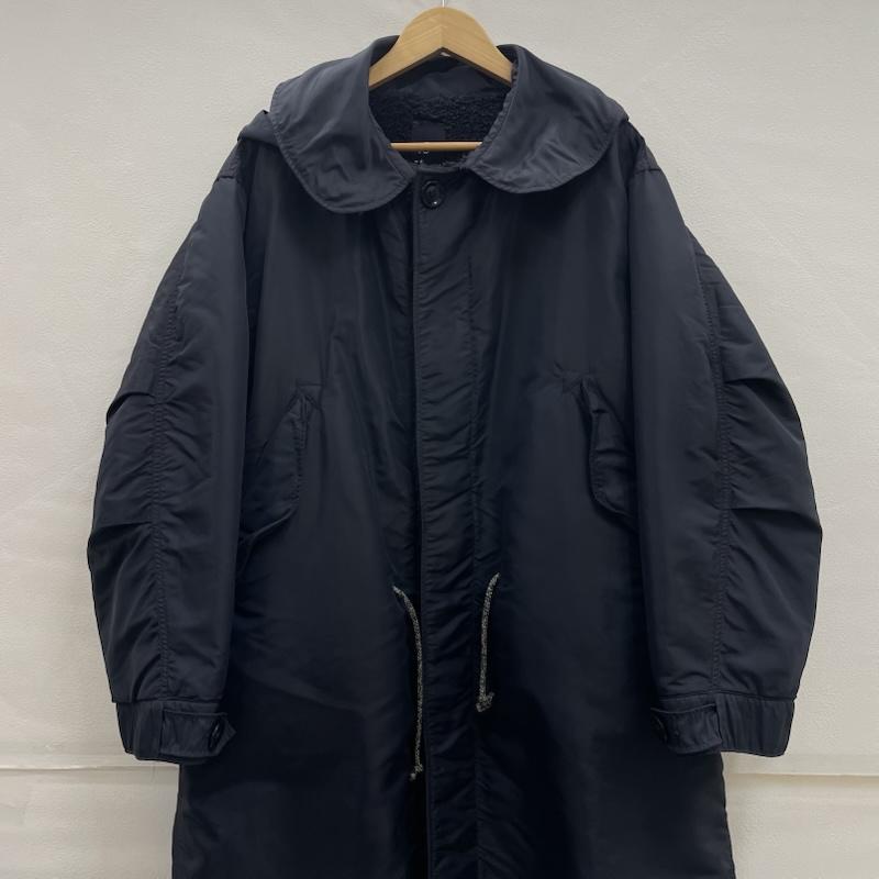 フォーティファイブ・アール 45R コート コート一般 ナイロン ボア 908 ダンボカラー コート 81220014 - 紺 / ネイビー / navy レディース USED 古着 中古 50149921