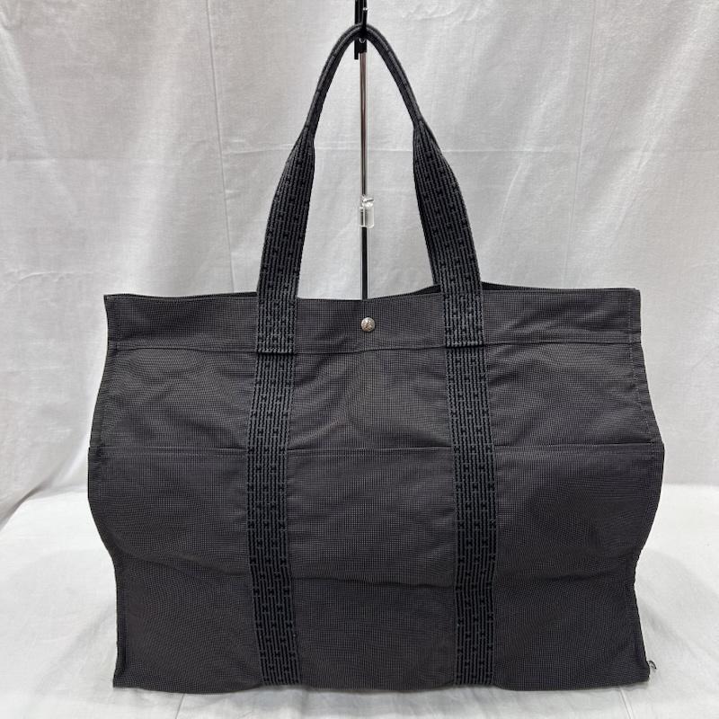 エルメス HERMES トートバッグ トートバッグ エールライン TGM 特大サイズ ハンドバッグ トラベルバッグ グレー - 無地 灰 / グレー / gray メンズ USED 古着 中古 50149958