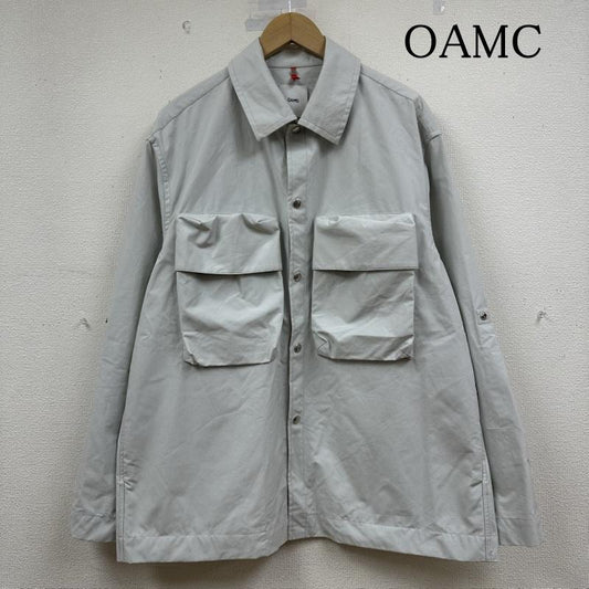 オーエーエムシー OAMC ジャケット、上着 ジャンパー、ブルゾン 22SS PUFF BLOUSON スナップ シャツ ジャケット OAMU602231 COT00729 S 白 / ホワイト / white メンズ USED 古着 中古 50149962