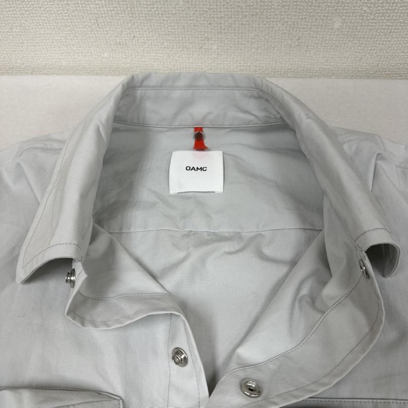 オーエーエムシー OAMC ジャケット、上着 ジャンパー、ブルゾン 22SS PUFF BLOUSON スナップ シャツ ジャケット OAMU602231 COT00729 S 白 / ホワイト / white メンズ USED 古着 中古 50149962