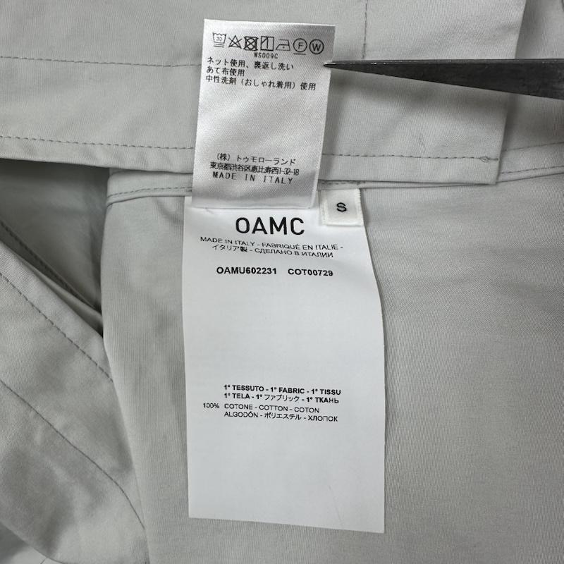 オーエーエムシー OAMC ジャケット、上着 ジャンパー、ブルゾン 22SS PUFF BLOUSON スナップ シャツ ジャケット OAMU602231 COT00729 S 白 / ホワイト / white メンズ USED 古着 中古 50149962