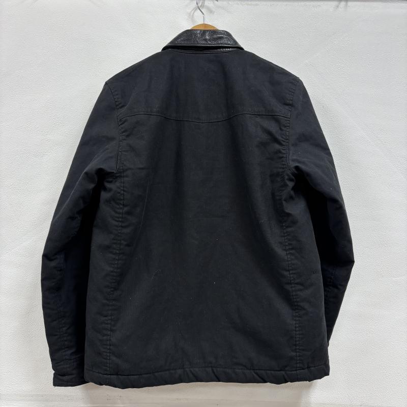 ネイバーフッド NEIGHBORHOOD ジャケット、上着 ジャンパー、ブルゾン ボンバージャケット C-JKT 102NYNH-JKM01 103MT-1035 衿切替レザー チンガード S 黒 / ブラック / black メンズ USED 古着 中古 50149975